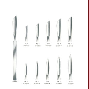 Dissecting Knives 1015-01 to 1015-10