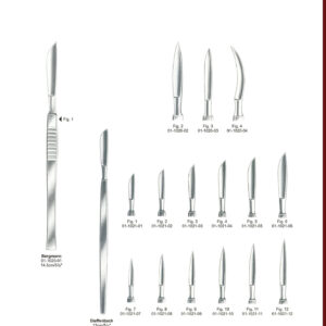 Dissecting Knives 1020-01 1020-04 to 1021-01 1021-12