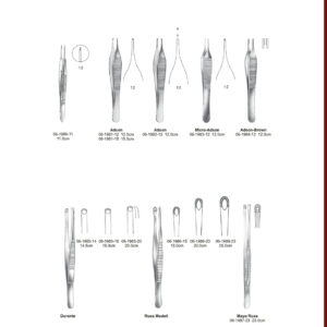 EN Tissue, Tumor Forceps DE Chirurgische, Fasspinzetten FORCEPS ES