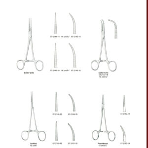 EN DE ES Artery Forceps Arterienklemmen. Pinzas hemostaticas