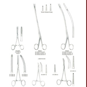 EN DE ES  Arterienklemmen Pinzas hemostaticas