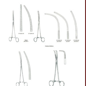 Artery Forceps Arterienklemmen. EN DE ES Pinzas hemostaticas.