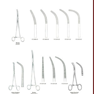 EN DE ES  Arterienklemmen Pinzas hemostaticas