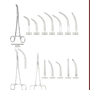 EN Artery Forceps DE ES Arterienklemmen Pinzas hemostaticas