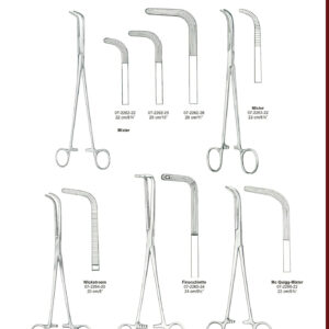 Artery Forceps EN Arterienklemmen Pinzas hemostaticas. DE ES