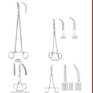 DE ES Arterienklemmen. ARTERY FORCEPS Pinzas hemostaticas