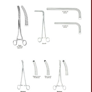 EN Artery Forceps DE Arterienklemmen ES