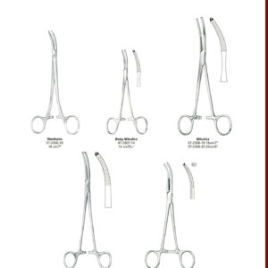 EN DE Artery Forceps Arterienklemmen. ES