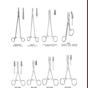 EN DE ES  Needle Holders Nadelhalter Porta-agujas