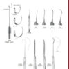 EN DE ES  Suture Instruments, Ligature Needles Naht Instrumente, Unterbindungsnadeln Instrumentos para sutura, Agujas para ligaduras