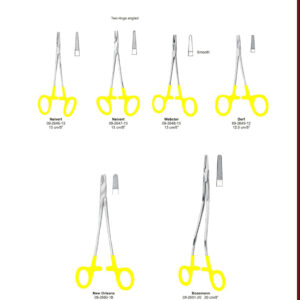 EN DE ES  Needle Holders Nadelhalter Porta-agujas