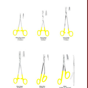 Needle Holders EN Nadelhalter DE Porta-agujas