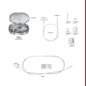 EN DE ES PROBES, APPLICATOR Varicose Vein Probe Set and Vein Strippers Krampfader-Besteck Sonda para várices