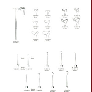 RETRACTORS Retractors EN Wundhaken DE