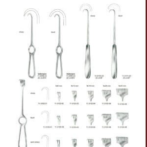 RETRACTORS EN DE ES Retractors Wundhaken Separadores २०