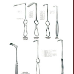 EN Retractors RETRACTORS DE Wundhaken ES Separadores २०