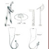 Examination and Measuring Instruments, Stethoscopes Prüf- und Meßinstrumente, Stethoskope Instrumentos para exámenes y medidas, Estetoscopios EN DE ES