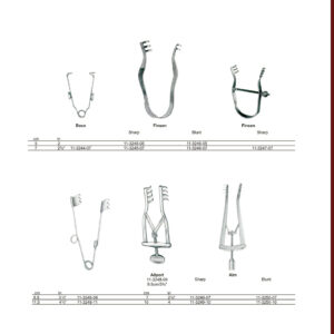 RETRACTORS EN Retractors DE Wundhaken ES Separadores