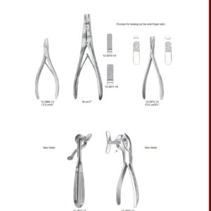 EN  Bone Cutting Forceps DE ES Knochensplitterzangen Pinzas cortantes para huesos