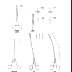 Tendon Seizing Instruments Sehnenfaßinstrumente Instrumentos para coger tendones EN DE ES RP
