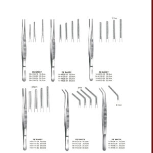Atrauma Tissue Forceps EN Atrauma Pinzetten DE Pinzas de disección Atrauma. ES