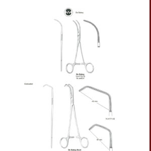 EN DE ES  Atrauma Cardiovascular Forceps Atrauma cardiovascular-klemmen Atrauma pinzas-clamps cardiovasculares