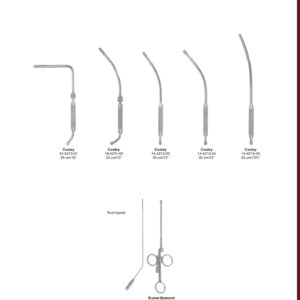 EN DE ES  Suction Tubes and Tourniquets Saugrohre und Tourniquets Los tubos de succión y torniquetes