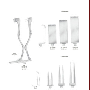 Lamina Spreaders Wirbelkörperspreizer Separadores para cuerpos vertebrales EN DE ES L