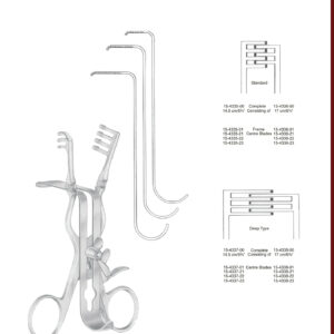 Muscle Retractors EN Muscle Retraktoren DE ES Los retractores del músculo