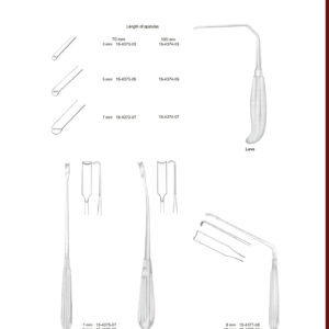 Nerve Root Retractors Nervwurzelhaken  Separadores de raíz de nervios EN DE ES