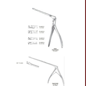 EN Laminectomy Rongeurs DE Laminektomie-Zangen ES Pinzas cortantes para laminectomia २०