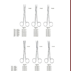 EN Operating Scissors DE Chirurgische Scheren ANAESTHESIA ES Tijeras para cirugia