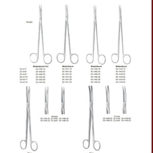 Dissecting Scissors Präparierscheren EN DE Tijeras para preparaciones ES