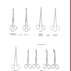 EN Fine Scissors DE ES  Feine chirurgische Scheren Tijeras finas para cirugía