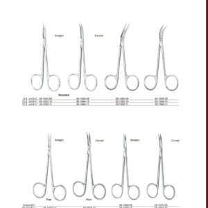 Eye Scissors EN Augen Scheren DE ES  Tijeras ojo