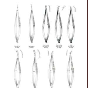 Micro Scissors Mikroscheren Micro-Tijeras EN DE ES