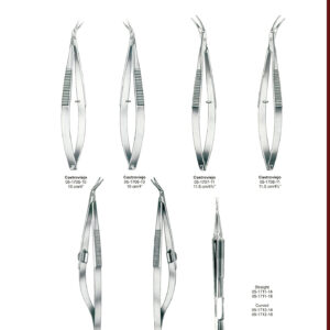 Micro Scissors Mikroscheren EN DE Micro-Tijeras ES