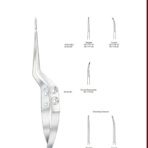 Micro Scissors EN  Mikroscheren DE Micro-Tijeras ES