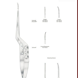 EN DE ES  Micro Scissors Mikroscheren Micro-Tijeras