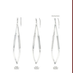 Micro Scissors Mikroscheren Micro-Tijeras EN DE -ES