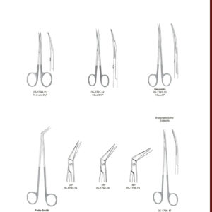 EN Vascular Scissors. DE Gefäßscheren ES Tijeras vasculares